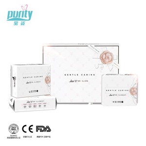 Purity love u ladies napkin disposable organic sanitary pads