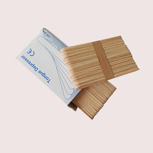 Quality Birch Wood Tongue Depressor  Disposable Wax Spatulas