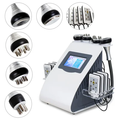 Slimming Machine vacuum Cavitation Machine 6 in 1 40K Ultrasonic Cavitation System Machine