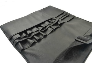 Studio color makeup teachers fan-pack multi-function makeup with 22 high-capacity PU cosmetic brush bag empty bag