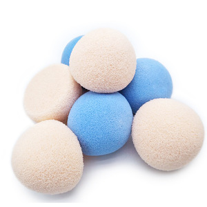 SUNNY Good Quality Body Exfoliating Washing Ball 100% Latex Free Bath Magic Sponge