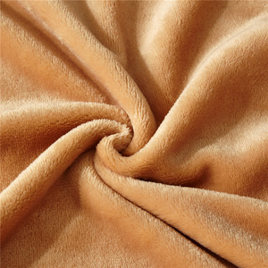 Super Soft Warm Light Tan Fuzzy Flannel Blanket Lightweight Bed or Couch Blanket for Winter/Autumn