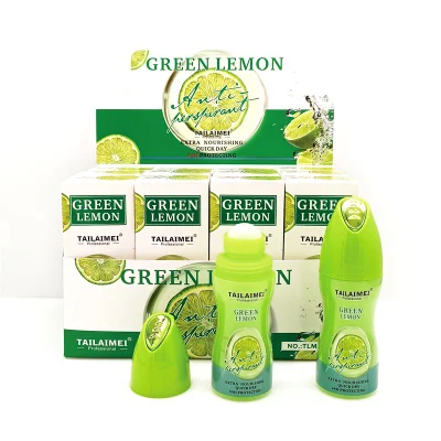 Tailaimei Custom Green Lemon Antiperspirant Stick Aluminum Chloride Hyperhidrosis Treatment Roll on Deodorant &amp; Antiperspirant