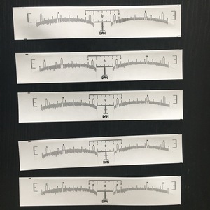Tattoo Measuring Tools Wholesale Multifunctional Disposable Eyebrow Tattoo Ruler Microblading Eyebrow Ruler Sticker Stencil