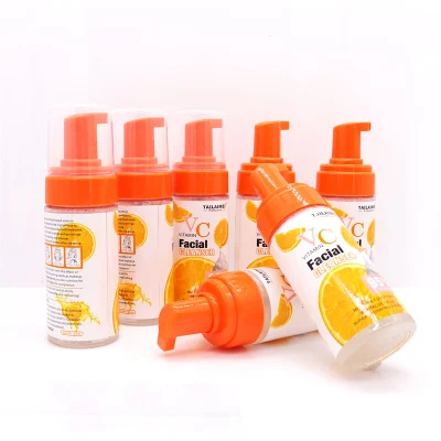 Tlm Private Label 95% Foaming Vitamin C Facial Cleanser Makeup Remover Purify Face Cleansing Hydrating Facial Cleanser