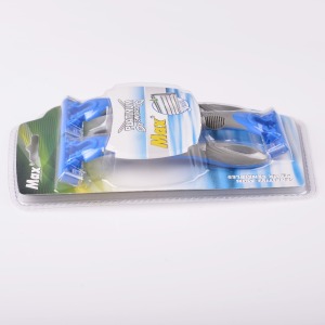 Triple blade shaving razor blades