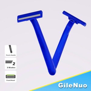 Twin Stainless Steel Blade Disposable Razor