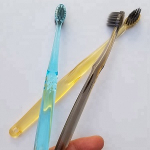 Ultra Clear Transparent Toothbrush with Small Brush Head