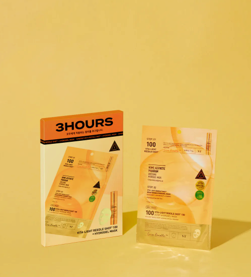 VT COSMETICS Vita-Light Reedle Shot 100 2-Step Hydrogel Mask