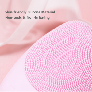 Waterproof Silicone Sonic Face Cleanser Deep Pore Brush Device Skin Care Cleanser Tool Electric Facial Cleansing Brush Massager