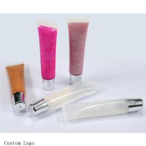 wholesale custom logo magic lipsticks clear lip tinted lipgloss rainbow lipgloss long lasting lip gloss private label lip gloss