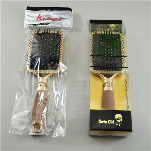 Wholesale eco-friendly  healthcare tools wide tooth Scalp products massage comb hair brush