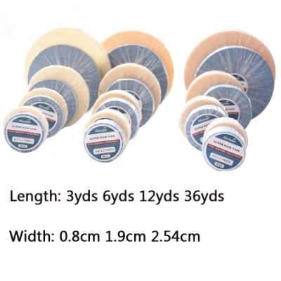Wholesale Price 3-36 Yards Lace Closure Adhesive Glue Wig Tape Waterproof Lace Wig Glue
