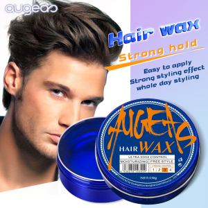 Wholesale private label styling fashion natural pomade  color waterproof men professional hair wax