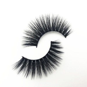 Wholesale super Soft Korean PBT Fiber Synthetic False Eyelashes 3D Faux mink lashes