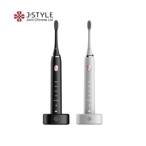 Wireless rechargeable two head Oral Hygiene Ultra High bluetooth 4.0 Ultrasonic Electric Toothbrush