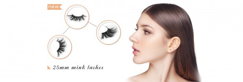 High quality hand made wholesale eyeylashes in custom packaging