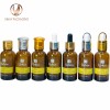 amber dropper bottles essential oil serum glass container skincare packaging cosmetic bottles