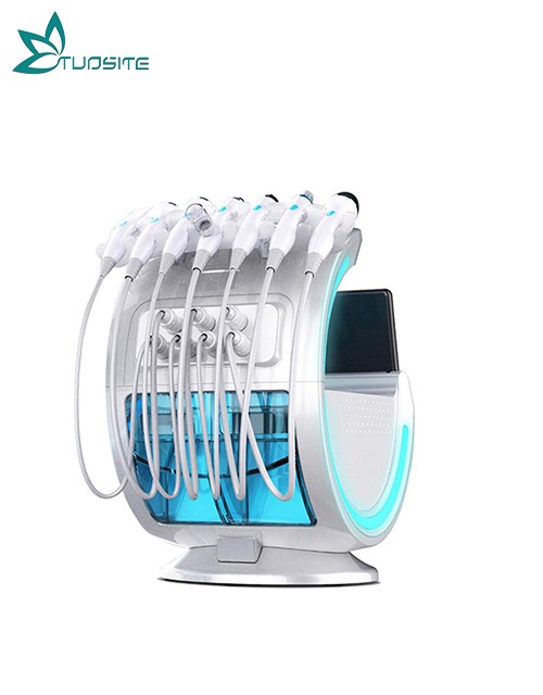Portable Aqua Peel Oxygen facial Machine with Skin Analyzer for Deep Cleaning Skin tightening