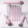 Private Label 8 Piece Professional Purple Handle Makeup Brushes Set Super Soft Vegan Beauty Tool Set for Face & Eyes
