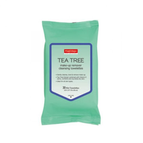 Makeup Remover Towelettes "Tea Tree" / Made in Korea / OEM