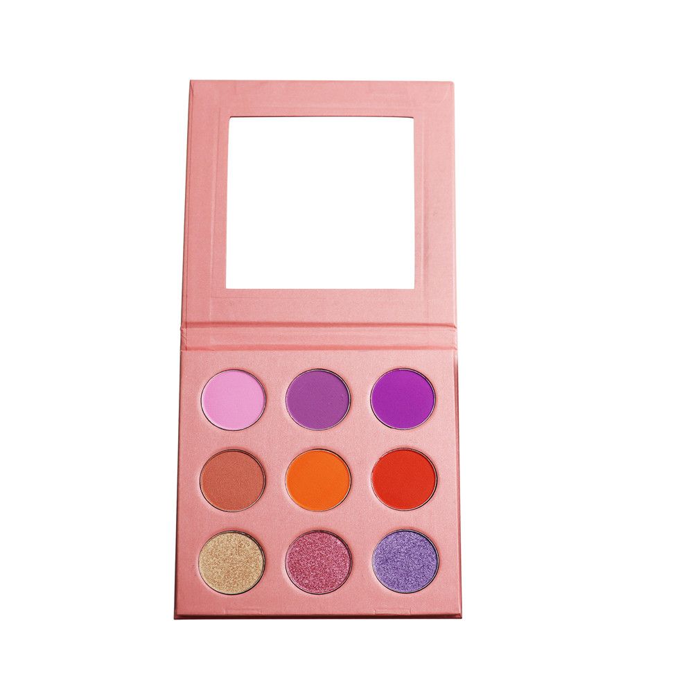 Hot Selling Factory Customized High Pigment Matte Shimmer Glitter Eyeshadow Palette With Private Label
