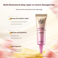 Lovefun Hair Core Repair Revitalizing Rose Fragrance Hair Mask 18ml | 1 Minute Intensive Repair High Concentrate Rose Hydrosol Anti Frizz Split Ends Portable Hair Treatment For Permed Dyed Damaged Hair