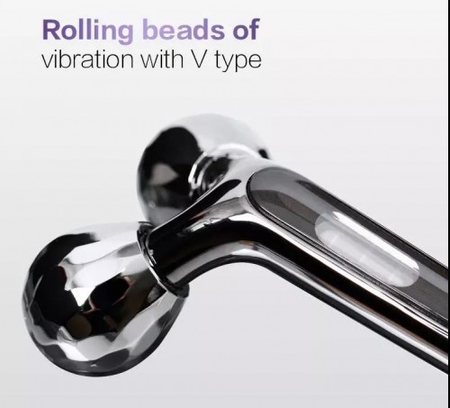 Customs Design Wave Style Y 3D Roller Face Massager