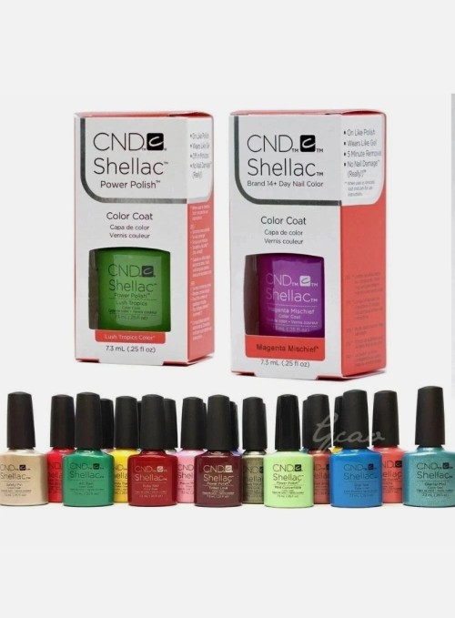 CND SHELLAC UV GEL COLOR Nail Polish