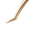 Eyelash Extension Tweezers Set Tweezer for 2D-6D Volume Individual False Lashes Extension Case-Golden ( Tweezer)