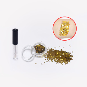 10ml Body Decoration Cosmetic chunky glitter for Face Hair  Nail Skin