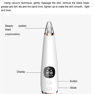 2019 New Cheap Skin care tool pore cleansing blackhead vacuum suction acne removal blackhead remover vacuum