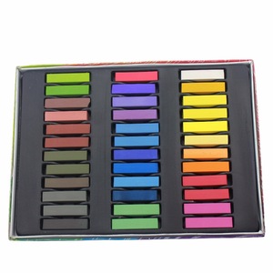 36 QUALITY COLOUR SOFT TEMPORARY HAIR CHALKS DYE- WASH OUT Popular