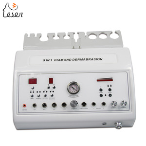 9 in 1 High Frequency + Ultrasonic + Spot Removal + Vacuum + Spray into facial dermabrasion microdermabrasion machine