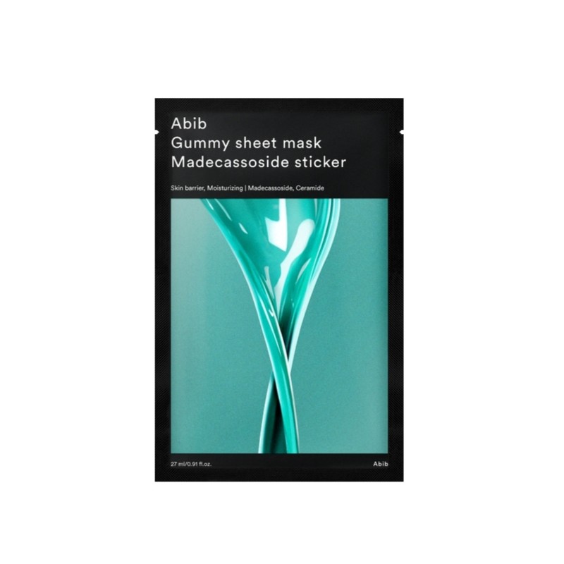 (ABIB) Gummy Sheet Mask Madecassoside Sticker 27ml