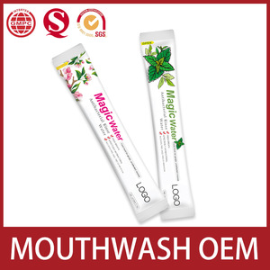 antibacterial  antiseptic  bamboo charcoal coconut oil dental liquid magic  brands mini   travel  flavors  mouth wash in sachet