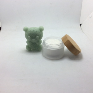 Bamboo cover Guanzi make-up remover, round cotton, low-cost custom trademark, free sample test.