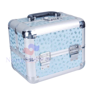 Beautiful Aluminium Make up Cosmetic Case for Cosmetics