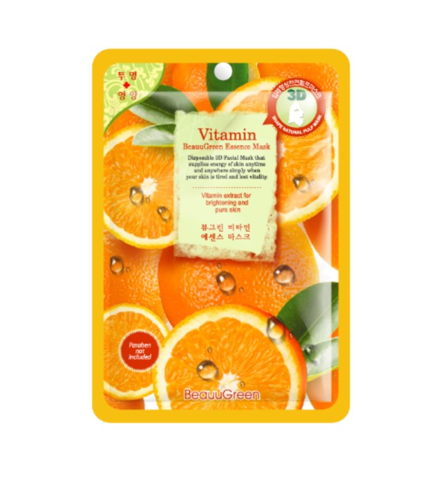 (BeauuGreen) Vitamin 3D Essence Mask 23g