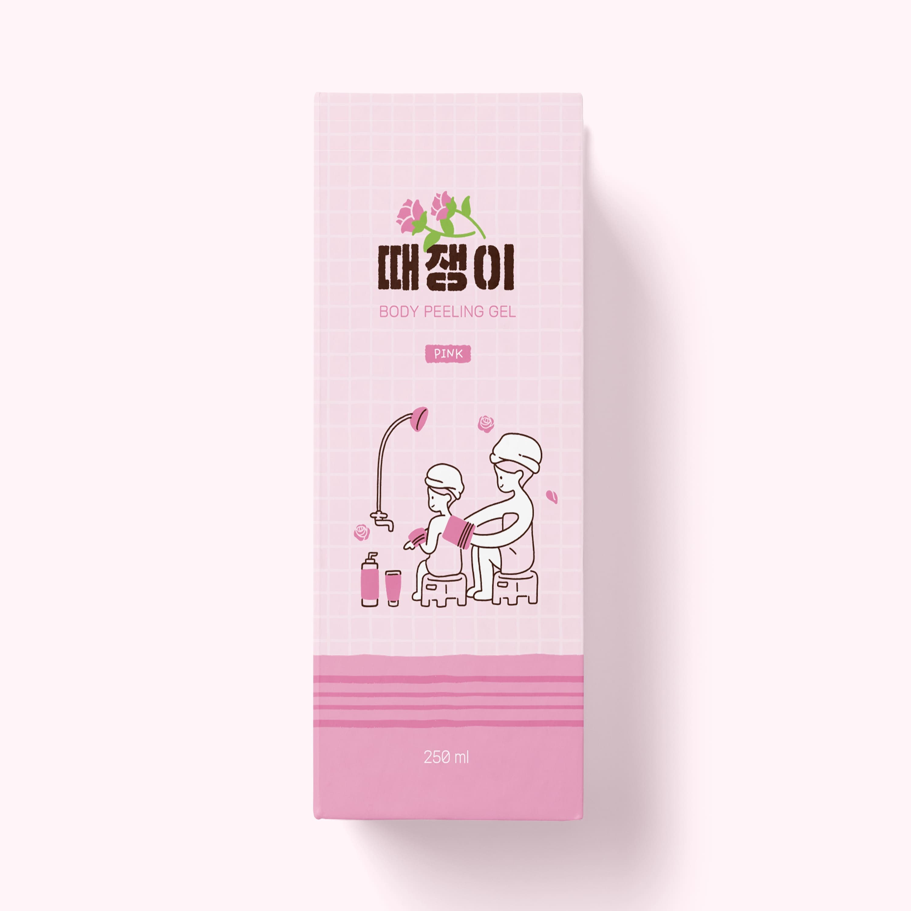 Body peeling gel Tae-Jaeng-Yi [Rose/Lavender scent]