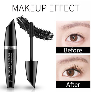 Create your own brand mascara silk fiber lasting all day mascara brush