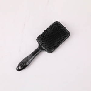 Custom professional detangling PP luxurious glitter hair brush with teeth