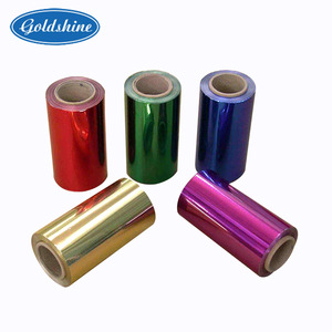 customized blue color printing hairdressing aluminium foil