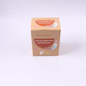 Disposable Female Menstrual Cotton Sanitary Napkins