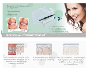 Double Barrel Syringe Professional Teeth Whitening Gel Kit