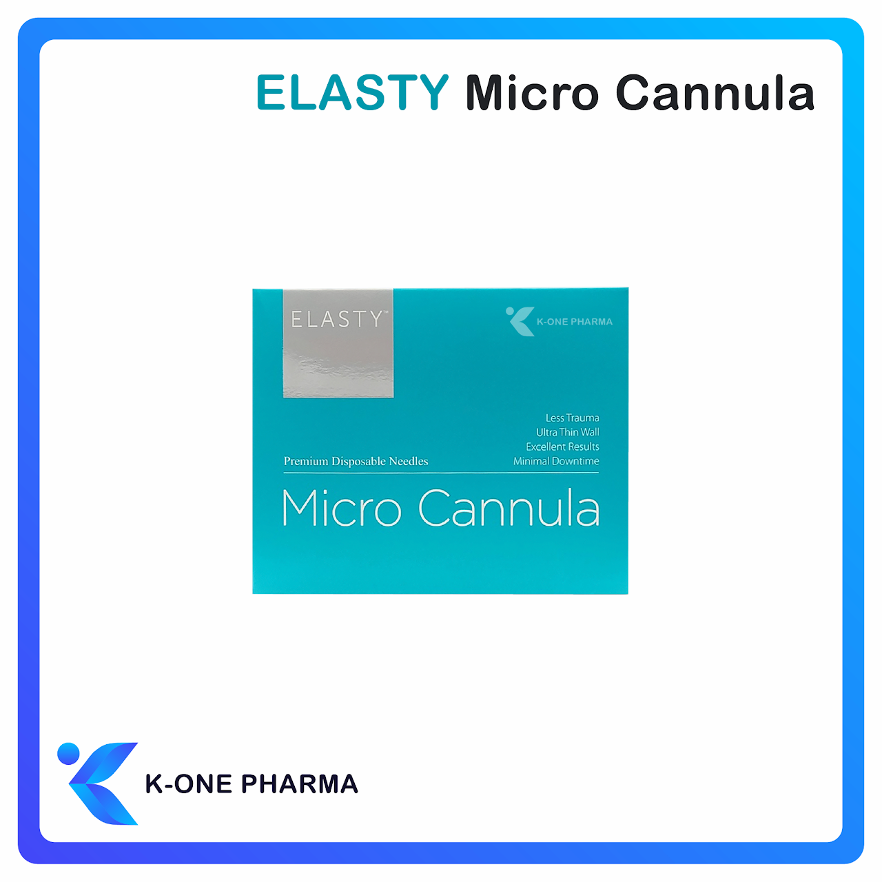 ELASTY MICRO CANNULA Sterile Blunt-tip Micro Cannula