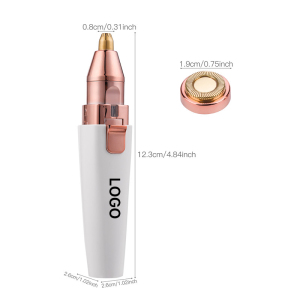 Electronic Mini Painless eyebrow Epilator Body Hair Removal Usb eyebrow razor for Ladies