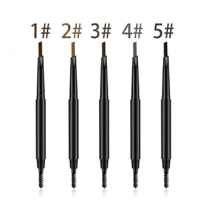 Eyebrow pencil  double end private label cosmetic makeup new product waterproof wholesale