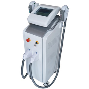 Factory big promotion new 2 handles skin hair removal IPL machine