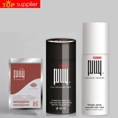 Factory Price Fully Volume Hair Growth Keratin Hair Building Fibers Powder